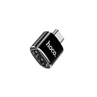Adapter: Hoco UA5 - USB / TYPE-C (USB-C), fekete adapter