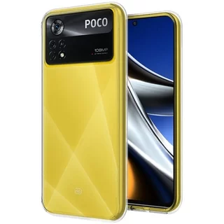 Telefontok Xiaomi Poco C40 - átlátszó szilikon tok