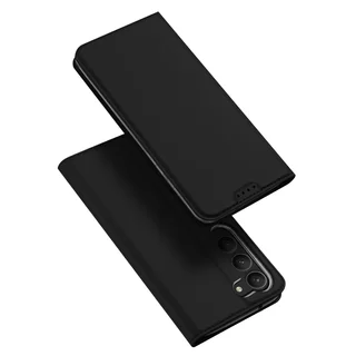 Telefontok Samsung Galaxy S23 - Dux Ducis fekete flipcover tok