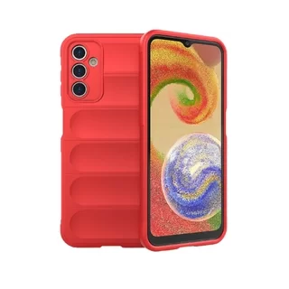 Telefontok Samsung Galaxy A14 5G - Pastel Armor - piros szilikon hátlap tok