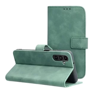 Telefontok Samsung Galaxy A54 5G - Forcell Tender zöld ráhajtófüles könyvtok