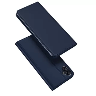 Telefontok Samsung Galaxy A04e - Dux Ducis kék flipcover tok