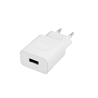 Töltő: Huawei 100E01W - USB portos fehér, gyári hálózati töltőfej, 1A