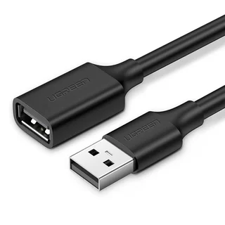 Adapter: UGreen 10314 - USB hosszabbító (USB / USB) fekete, 1m