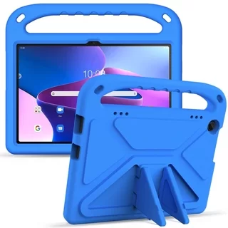 Tablettok Lenovo Tab M10 (3. generáció TB-328) - Tech-Protect KidsCase - kék, kitámasztható tablet tok