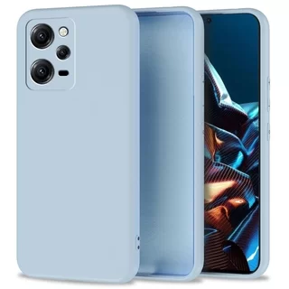 Xiaomi Redmi Note 12 Pro 5G Telefontok - Tech-Protect Icon égkék szilikon hátlap tok