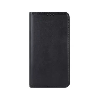 Telefontok Xiaomi Redmi A2 - Smart Magnetic fekete szilikon keretes mágneses könyvtok