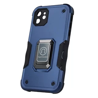 Telefontok iPhone 11 - Defender Bulky - kék ütésálló, kitámasztható hátlap tok