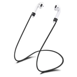 Tech- Protect Strap - headset fülhallgató tartó szilikon, nyakba akasztható, fekete