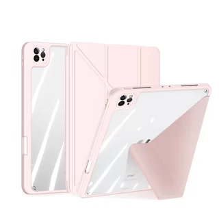 Tablettok iPad Pro 11 (2018) - DUX DUCIS Magi pink ütésálló tok, ceruzatartóval