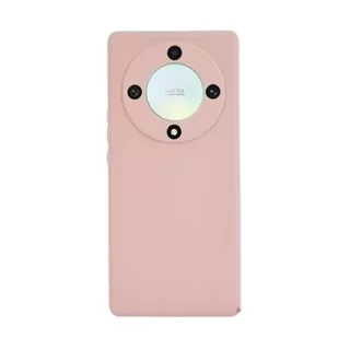 Telefontok Honor Magic5 Lite 5G - púder pink szilikon hátlap tok