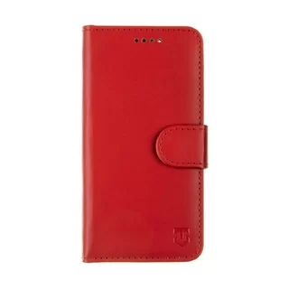 Telefontok Xiaomi Redmi Note 12S - Tactical Field piros szilikon keretes könyvtok mágneses ráhajtófüllel