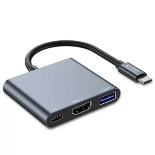 Adapter: Tech-Protect V1 - HUB adapter 3in1 USB / Type-C (USB-C) / HDMI portokkal