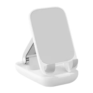 Baseus Seashell - univerzális asztali telefon tartó állvány, fehér