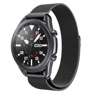 Huawei Watch 4 / Watch 4 Pro - mágneses fekete fémszíj