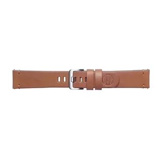Huawei Watch 4 / Watch 4 Pro okosóra szíj - Essex Belt barna bőr szíj (22 mm szíj szélesség)