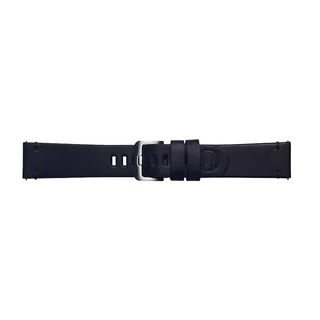 Huawei Watch 4 / Watch 4 Pro okosóra szíj - Essex Belt fekete bőr szíj (22 mm szíj szélesség)