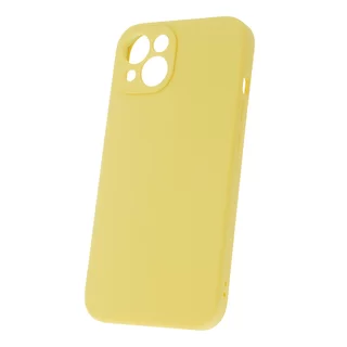 Telefontok iPhone 14 Plus - Mag Invisible - MagSafe kompatibilis sárga szilikon tok