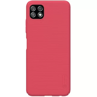 Telefontok Samsung Galaxy A22 5G - Nillkin Super Frosted piros tok