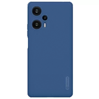Telefontok Xiaomi Poco F5 5G - Nillkin Super Frosted kék hátlap tok