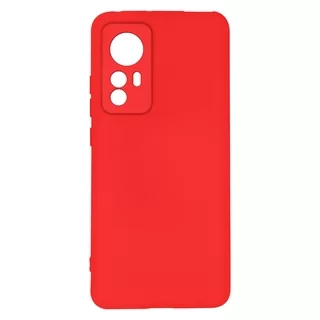 Telefontok Xiaomi Redmi Note 12S - piros szilikon tok
