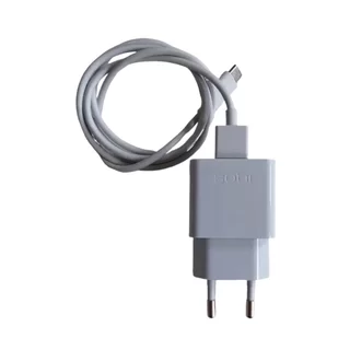 Töltő: IQOS S21A20 - USB hálózati töltőfej 2A, szürke + USB/Type-C (USB-C) szürke kábel, 1m