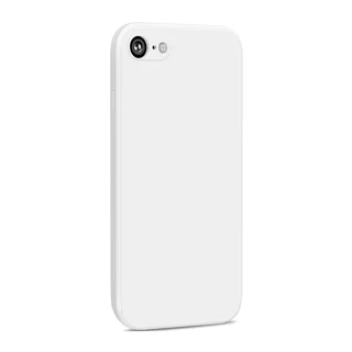 Telefontok iPhone SE 2020 - fehér szilikon hátlap tok 