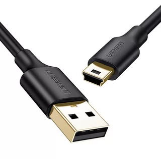 Kábel: UGREEN US132 - Mini USB / USB fekete kábel, 1,5 m