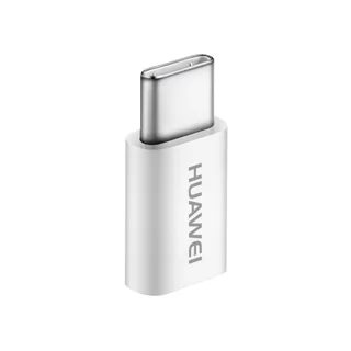 Adapter: Huawei AP52 MicroUSB (bemenet) - Type-C (USB-C) kimenet fehér adapter