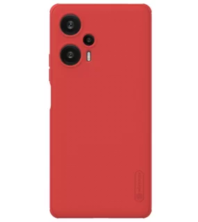 Telefontok Xiaomi Poco F5 5G - Nillkin Super Frosted piros tok
