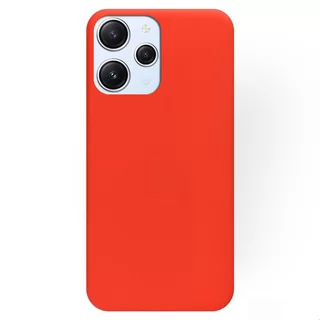 Telefontok Xiaomi Redmi 12 - piros szilikon tok