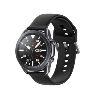 Huawei Watch GT 4 (41 mm) okosóra szíj - fekete szilikon szíj