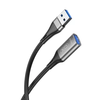 Adapter: XO NB220 - USB hosszabbító (USB / USB 3.0) fekete, 2,0 m