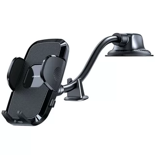 Autós telefontartó: Joyroom ZS259 - univerzális, szélvédőre rögzíthető autóstartó, flexibilis karral, fekete