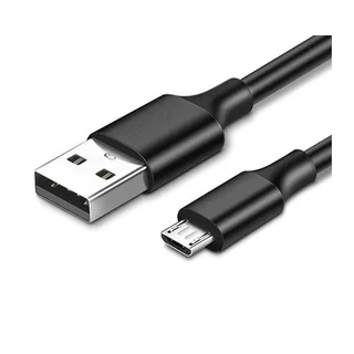 Kábel: Fekete Micro USB / USB adatkábel 30 cm