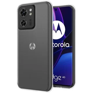 Telefontok Motorola Edge 40 5G - 2mm-es átlátszó szilikon tok 