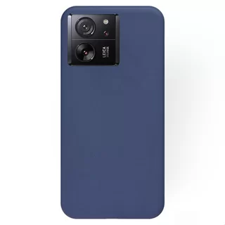 Telefontok Xiaomi 13T 5G - kék szilikon hátlap tok