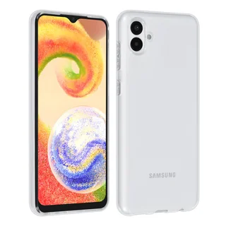Telefontok Samsung Galaxy A04 - átlátszó szilikon tok