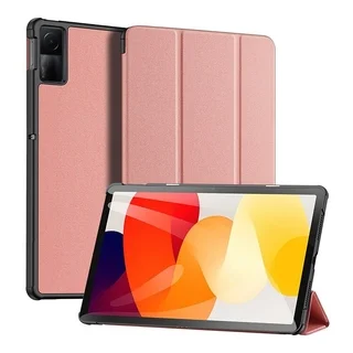 Tablettok Xiaomi Redmi Pad SE (11 coll) - Dux Ducis Domo - rosegold tablet tok