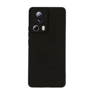 Telefontok Xiaomi 13 Lite - fekete szilikon hátlap tok
