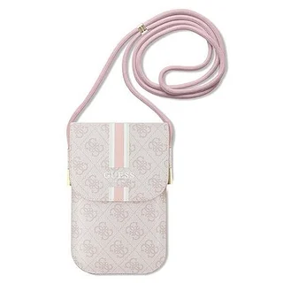 Telefontok GUESS 4G Stripes - telefontartó táska, pink