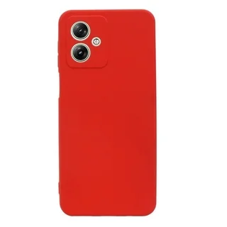 Telefontok Motorola Moto G54 5G / G54 Power 5G - piros szilikon hátlap tok