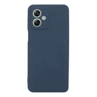 Telefontok Motorola Moto G54 5G / G54 Power 5G - kék szilikon hátlap tok