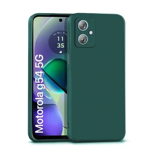 Telefontok Motorola Moto G54 5G / G54 Power 5G - zöld szilikon hátlap tok