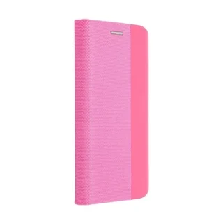 Telefontok Samsung Galaxy A25 5G - Senseo pink mágneses szilikon keretes könyvtok