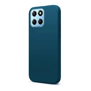 Telefontok Honor X6a - kék szilikon hátlap tok