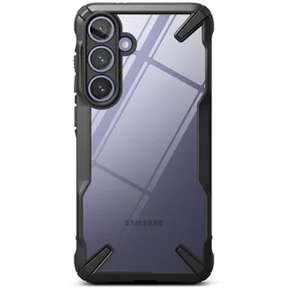 Telefontok Samsung Galaxy S24 - Ringke Fusion X fekete ütésálló tok