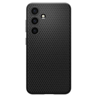Telefontok Samsung Galaxy S24+ (S24 Plus) - SPIGEN Liquid Air matt fekete hátlap tok