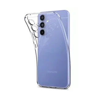 Telefontok Samsung Galaxy A15 4G / 5G - 2mm-es átlátszó szilikon tok 