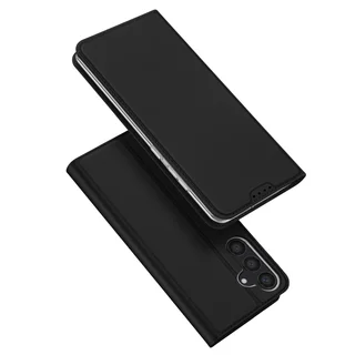 Telefontok Samsung Galaxy S24+ (S24 Plus) - Dux Ducis fekete flipcover tok